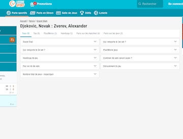 LoterieSport paris tennis