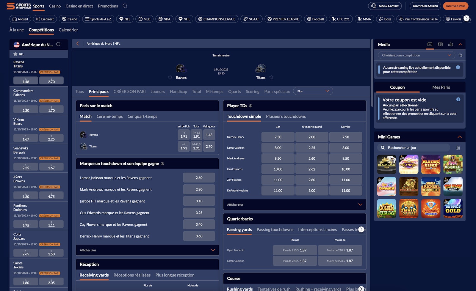 Sports Interaction Paris