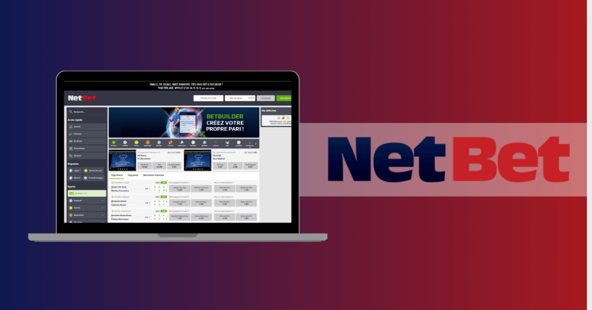 Struttura del pacchetto bonus di benvenuto Netbet con match percentuale