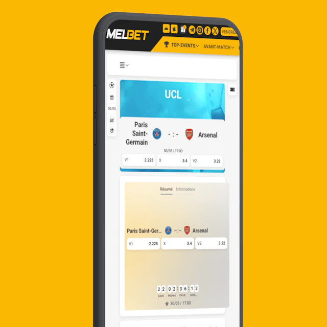 Application melbet cameroun