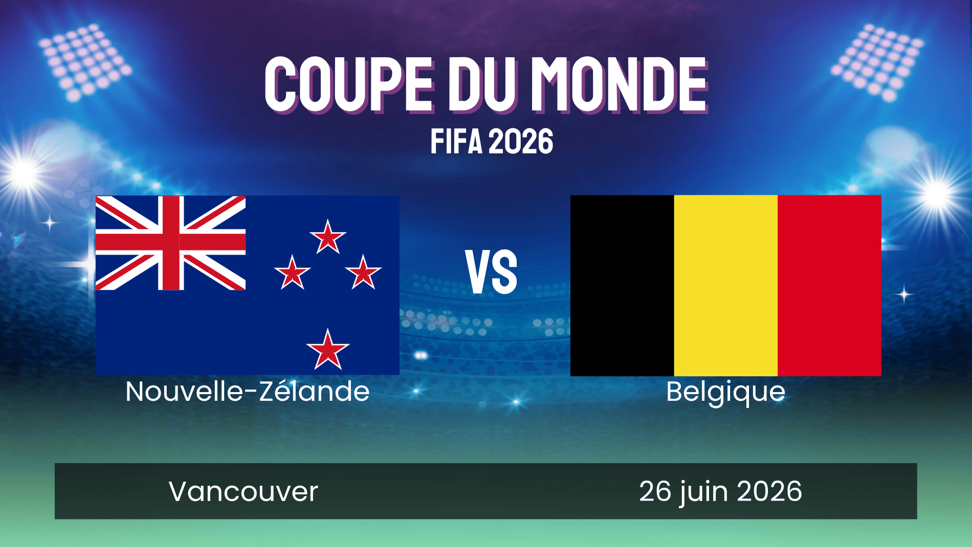 Belgique nz coupe du monde