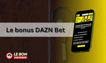 Bonus de bienvenue dazn bet