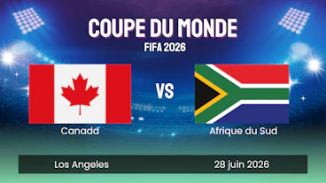 Canada afrique du sud coupe du monde 2026