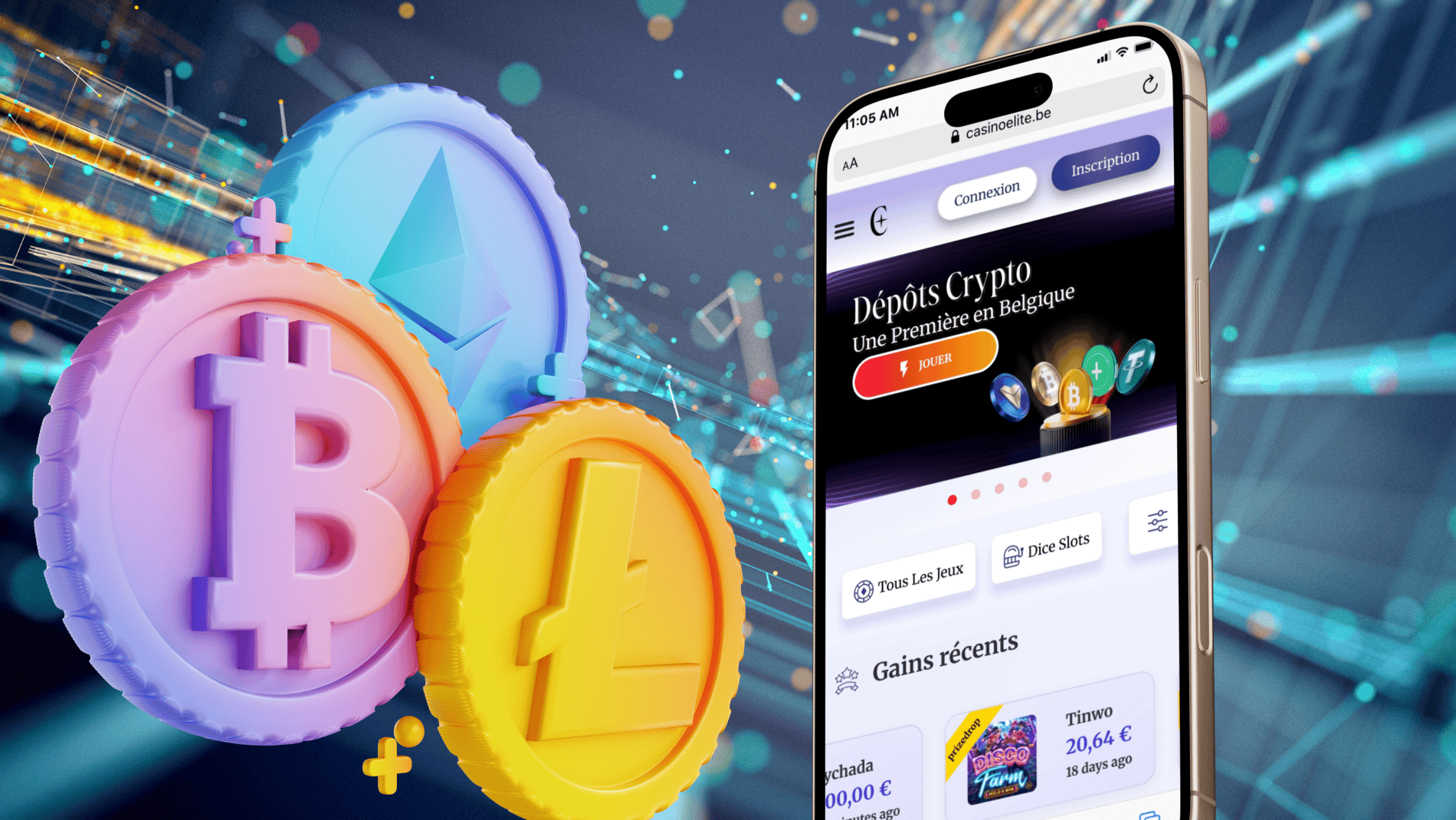 Casino elite crytpo belgique