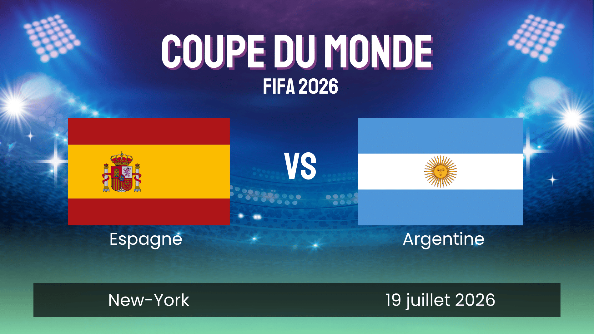 Espagne argentine cdm