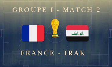 France irak match deux groupe i