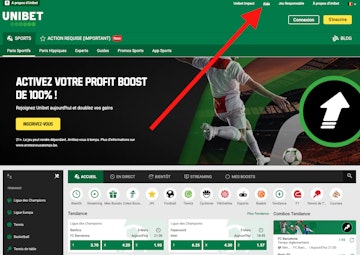 Livechat unibet ordinateur etape 2