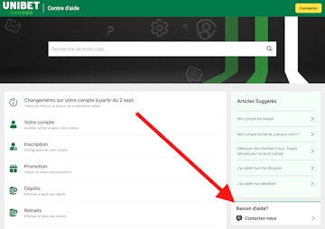 Livechat unibet ordinateur etape 3