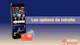 Options de retraits