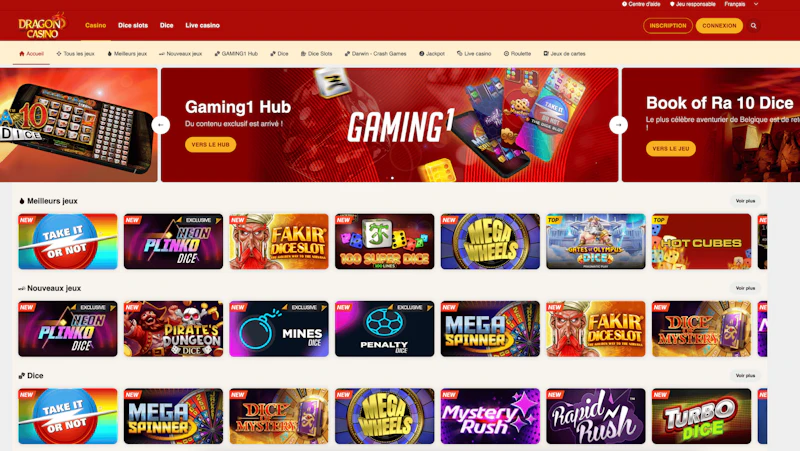 Nouveau Casino en Ligne Découverte des Meilleures Options en 2023 Site Web Dragon Casino